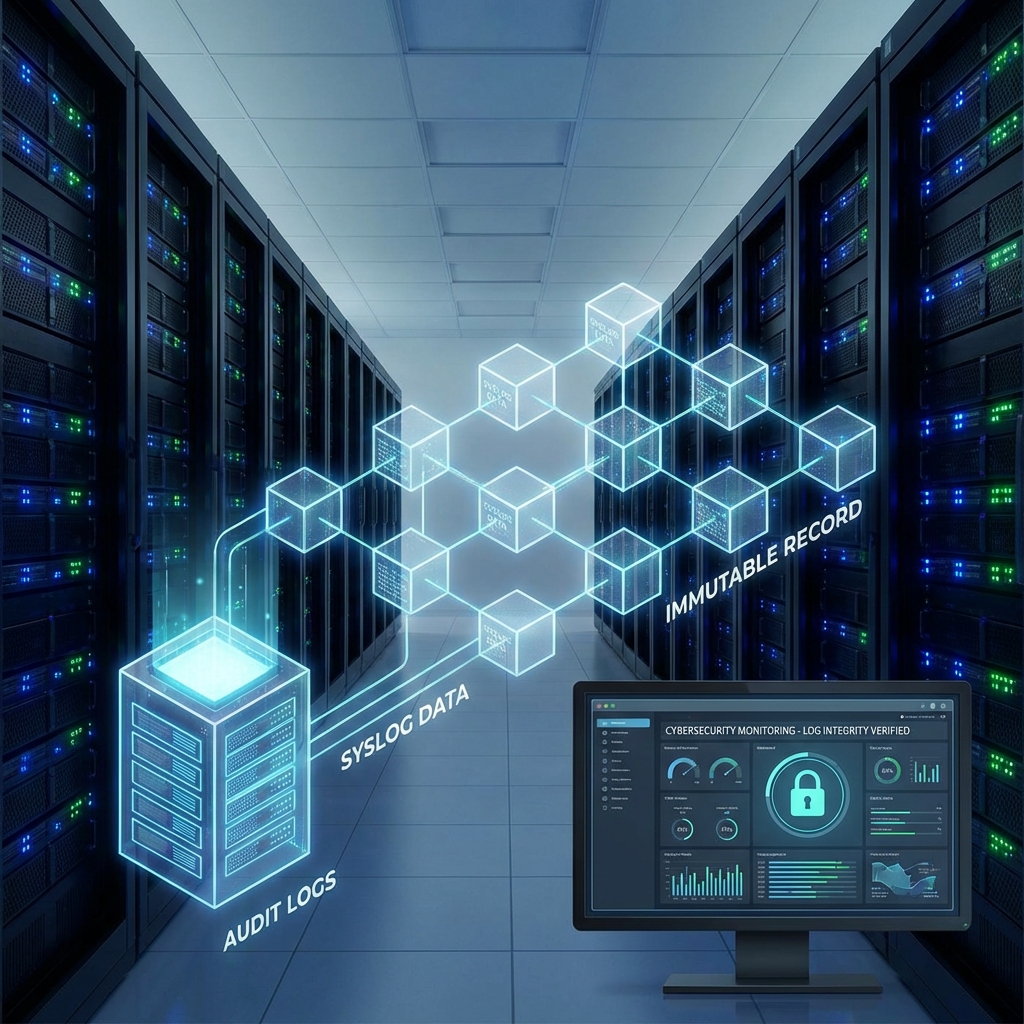 不可变审计日志：使用Proovik将Syslog锚定到区块链