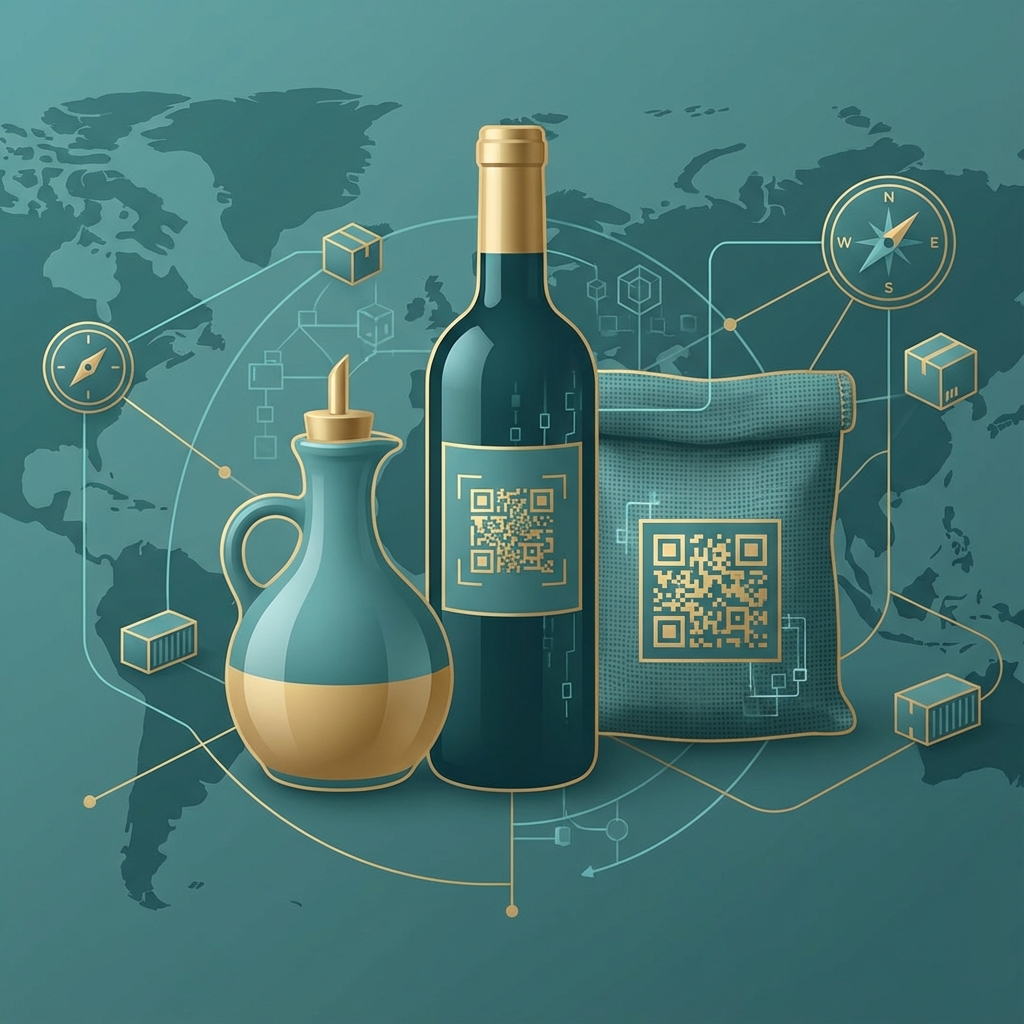 Origin Certification for Exports with Blockchain